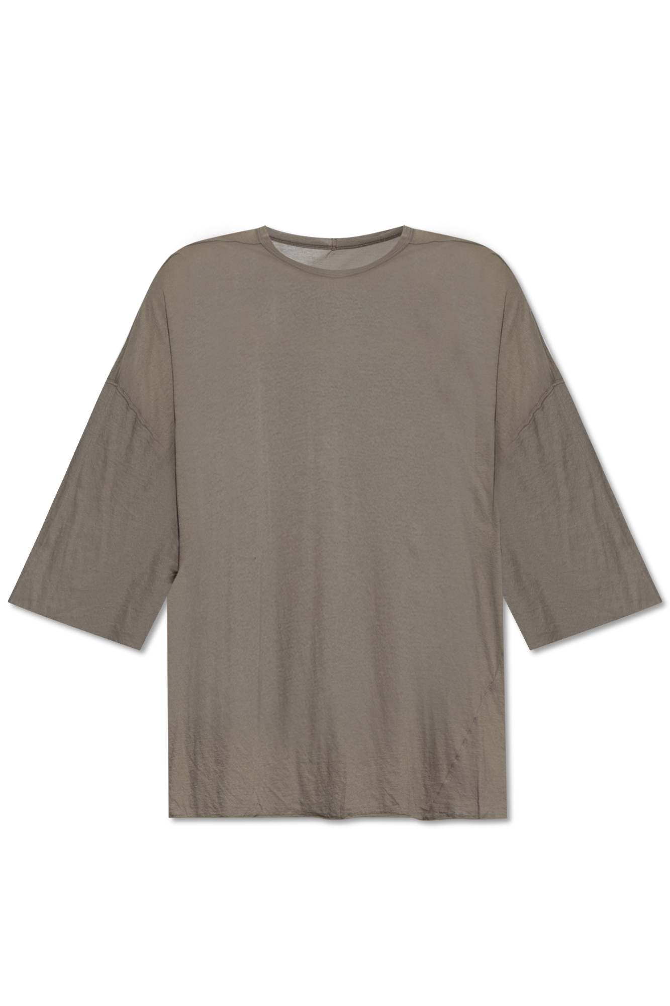 Vasket t-shirt med print - SchaferandweinerShops Japan